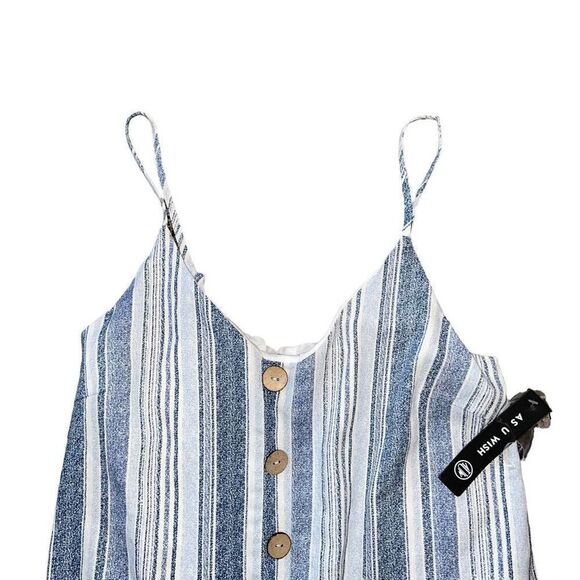 NWT AS YOU WISH Women’s Coastal Spaghetti Strap Sundress Size M - Picture 3 of 8